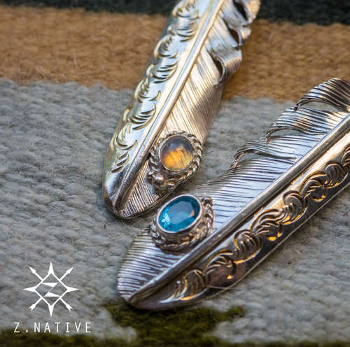 znative原雕金师手作唐草托帕石