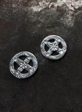 znative原firstarrows雕金师唐草点银十字轮配件潮流单品