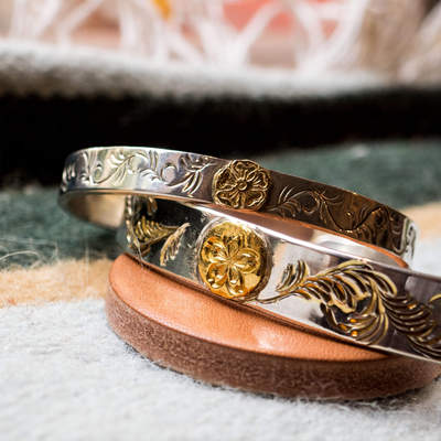 匠人手镯F&JSTUDIO唐草