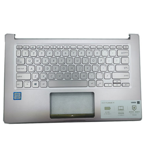 ASUS华硕 a豆14 X403F 2019键盘 ADOL14FA 笔记本键盘带C壳 背光