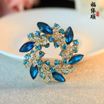 Broche femme en Zircon diamant - Ref 1173229 Image 4
