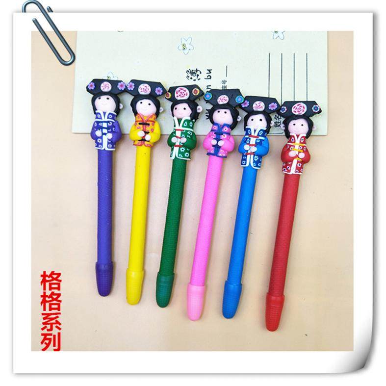 小学生礼品奖品韩国创意文具学习用品可爱圆珠笔卡通软陶笔