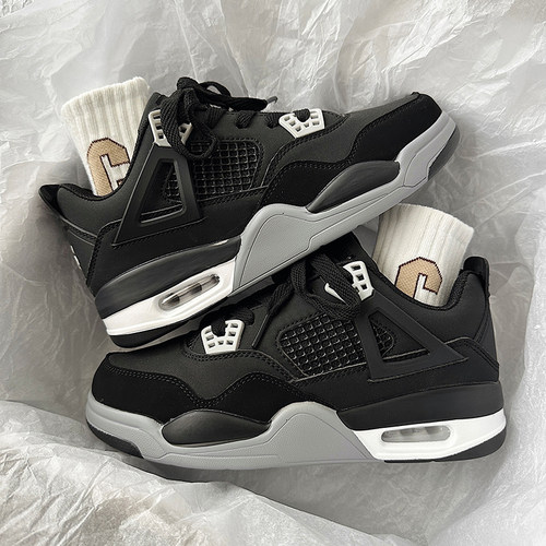 AJ4厚底气垫防滑透气情侣休闲鞋