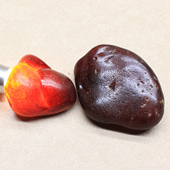 如鸿天然红玛瑙原石摆件水冲石大块水晶毛料鱼缸石把玩件矿石宝石