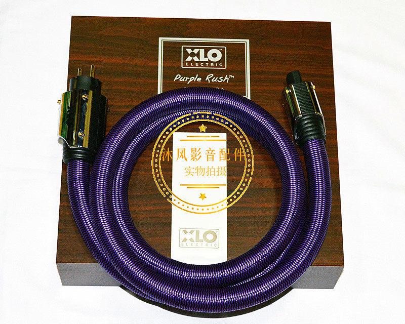 美国至高PurpleRush紫拉什发烧级音响CD功放胆机欧标欧式电源线