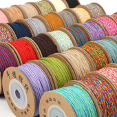 棉绳子手工编织绳套装 盒装 蒙古手搓棉线1.0mm文玩无弹力耐磨藏式