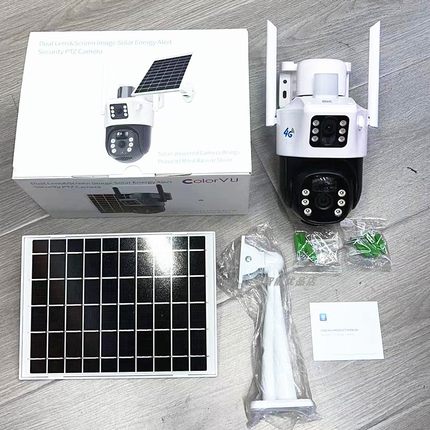 跨境v380pro 4G太阳能摄像头wifi camera户外网络摄像