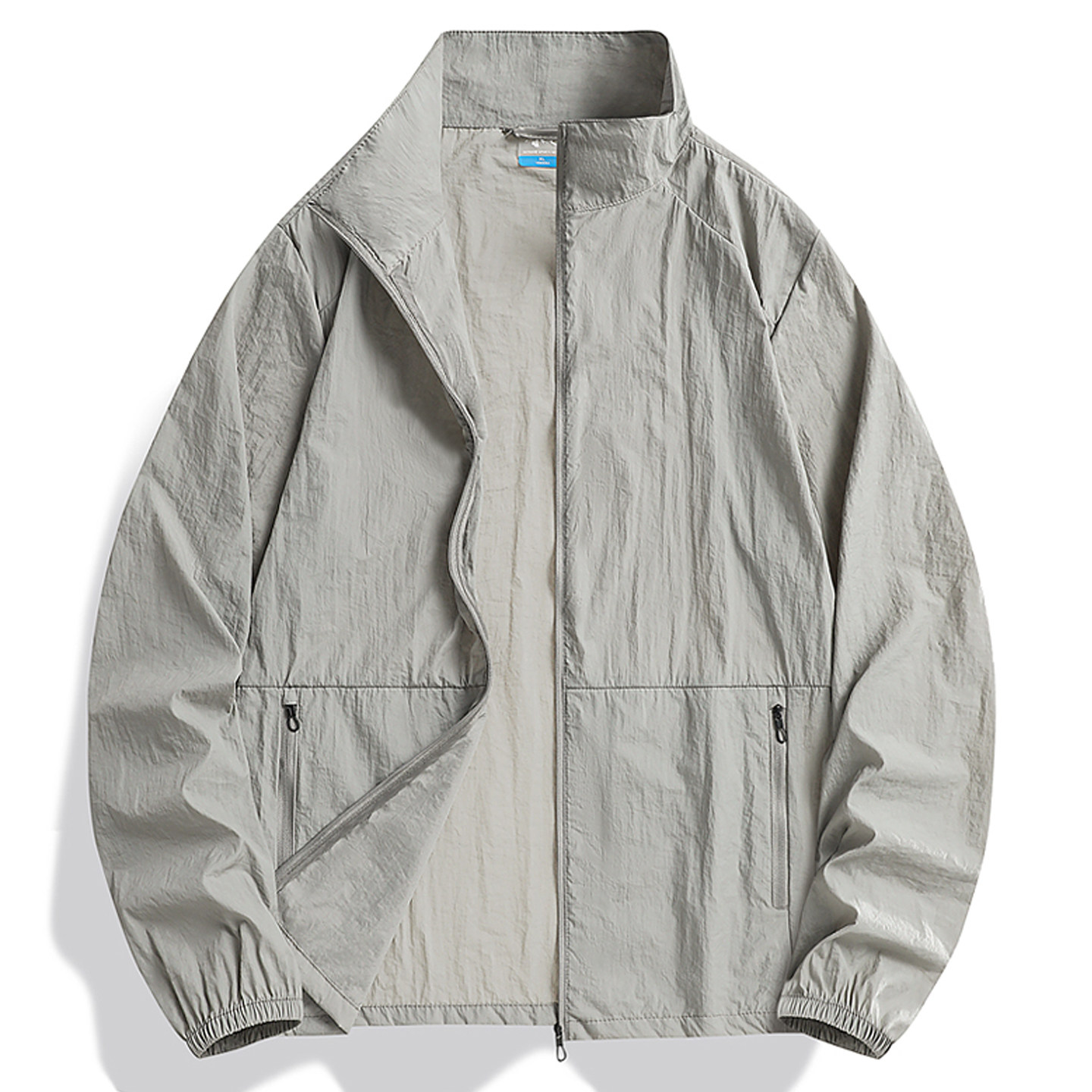 春夏季超轻薄款防晒衣男士透气户外运动外套皮肤风衣服防紫外线衫