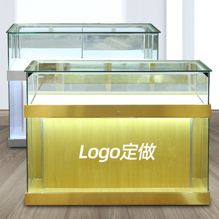 手机柜台新款商用福彩珠宝产品店铺销售定制转角靠墙玻璃展示柜