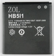 适用华为HB5i1 C8300 C6200 电板座充 ZOL C6110 G6150手机电池HB5I1