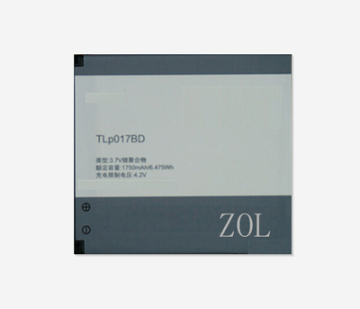 ZOL 适用TCL P516L手机电池 座充TCLp516L电池 TCL TLp017BD手机电板