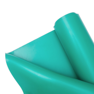 防火PVC绿色软板耐酸碱阻燃工作台地板胶垫车间化验室减震橡胶垫