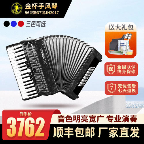 专业家用练习演奏jh2017手风琴
