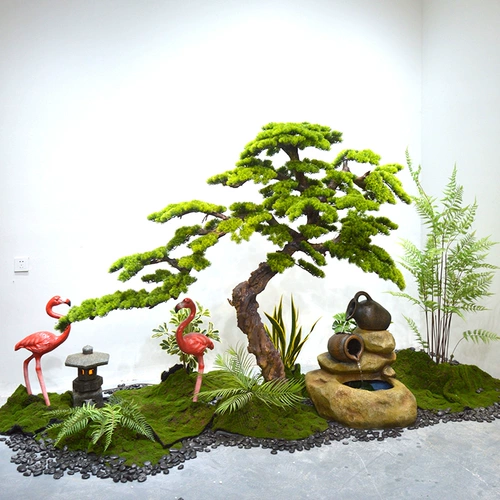 Моделирование сосны ландшафтные большие квалификационные дневные сосны поддельные деревья декоративные текущие воды