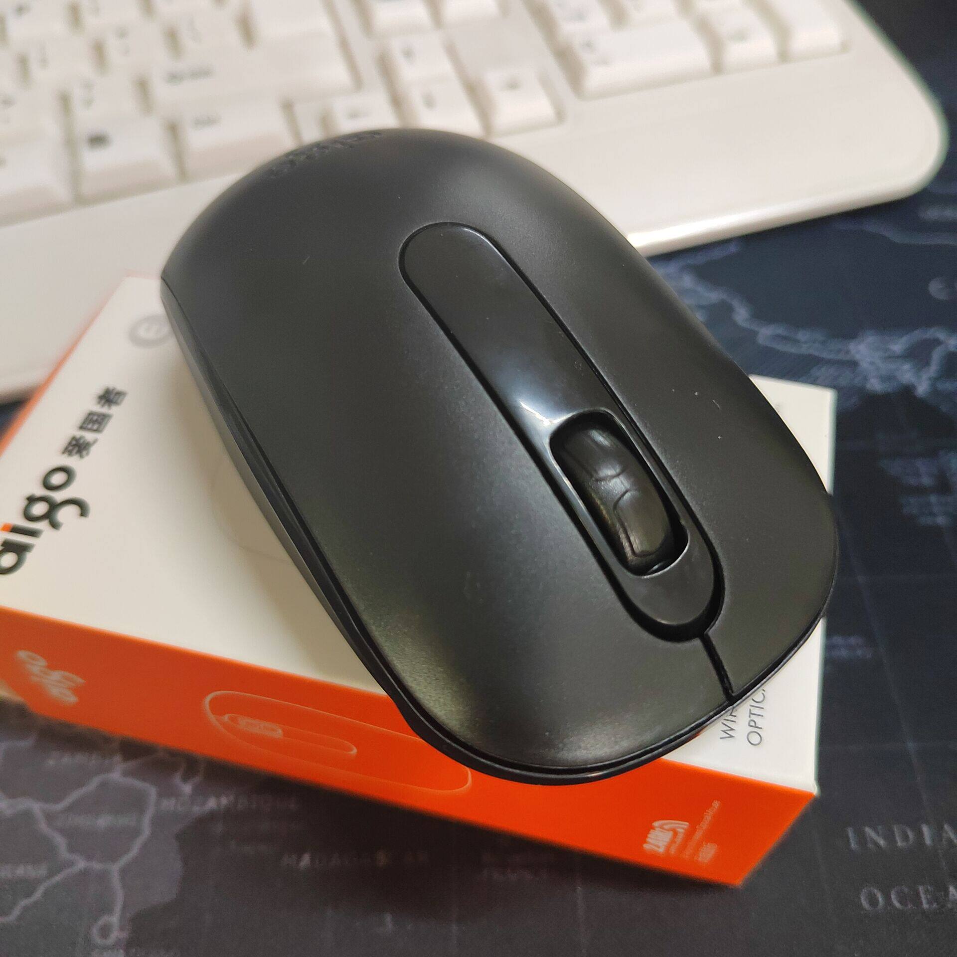 爱国者无线鼠标静音无声电脑笔记本台式家用男女生办公游戏无限小