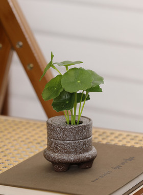 创意复古小花瓶家居摆件陶瓷迷你小花器花插桌面博古架装饰品摆设