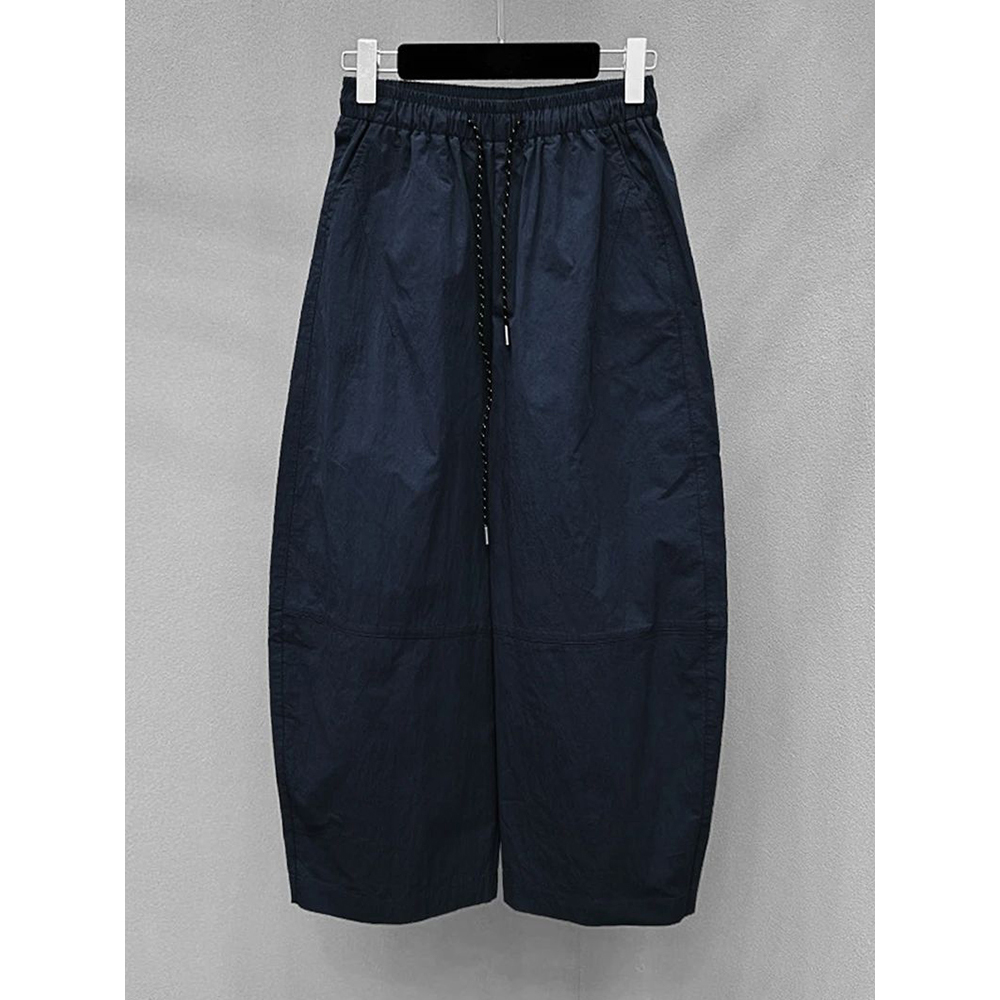 2025秋季新款大码松紧显瘦休闲裤