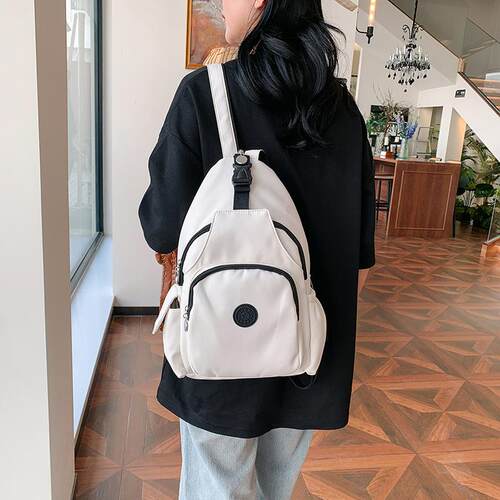 红鹮鸟校园通用双肩包尼龙