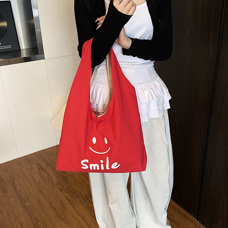 红鹮鸟女单肩文艺简约大容量高质量轻便潮个性百搭学生小清新日系,箱包皮具/热销女包/男包,单肩包,淘宝优惠券,粉丝福利购,淘宝优惠卷