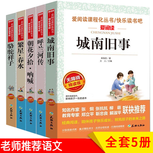 必读正版 城南旧事原著繁星春水冰心儿童儿童教育书籍8一12岁小学五六年级课外阅读书经典 无删减 朝花夕拾鲁迅呼兰河传骆驼祥子老舍