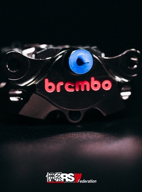 布雷博卡钳brembo大螃蟹CNC镀镍银佛系FORS佛系俱乐部