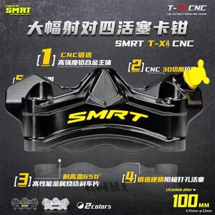 SMRT-TX4大辐射卡钳赛道九号M5小牛FX极核电摩通用改装直上碟刹泵