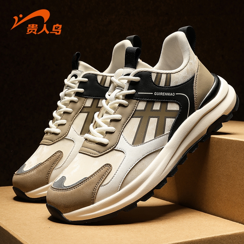 贵人鸟官方正品男鞋冬季2025新款减震运动鞋轻便软底休闲鞋子男款