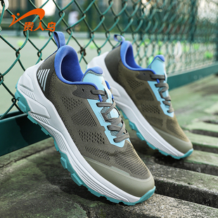 贵人鸟运动鞋男2025冬季新款户外竞速跑鞋轻便软底减震慢跑鞋男款