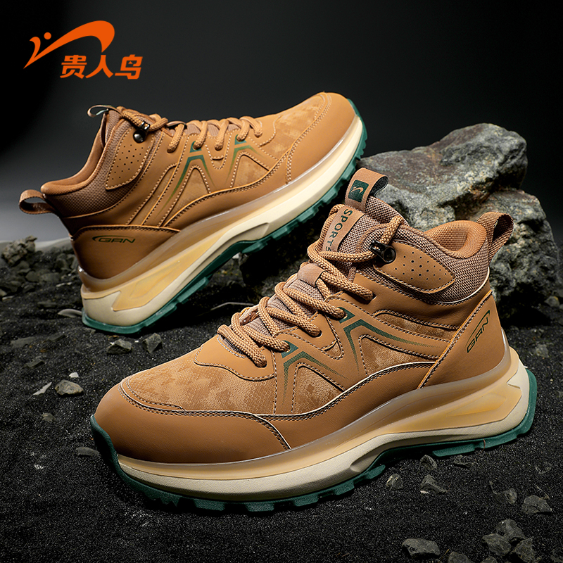 贵人鸟男士系带休闲鞋