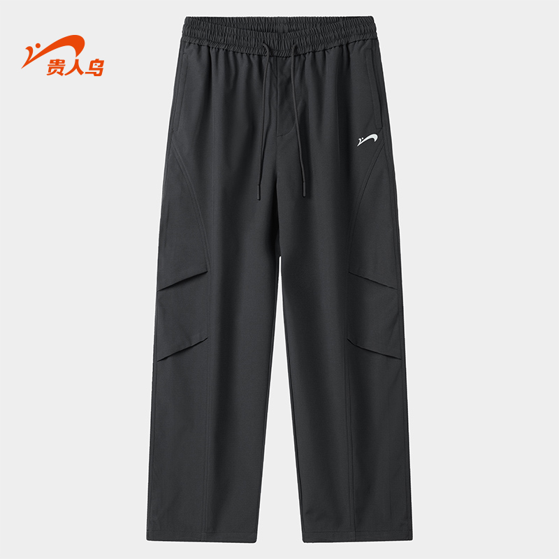 贵人鸟男士宽松直简休闲长裤