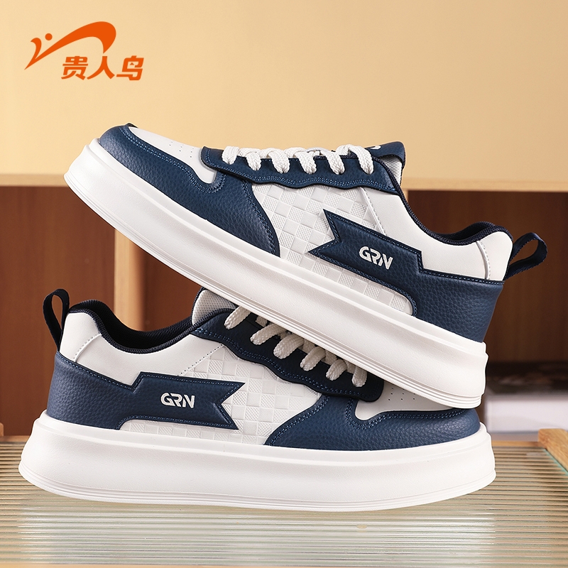 贵人鸟男士板鞋夏季透气休闲鞋男