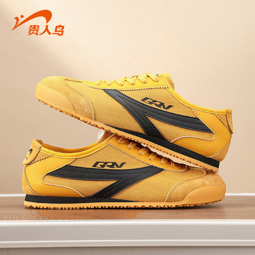 贵人鸟男鞋轻便软底阿甘鞋子男款
