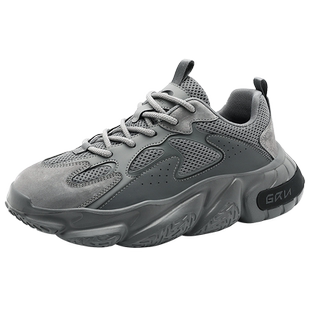 贵人鸟老爹鞋子男款春季透气2026新款休闲男鞋复古厚底男士运动鞋