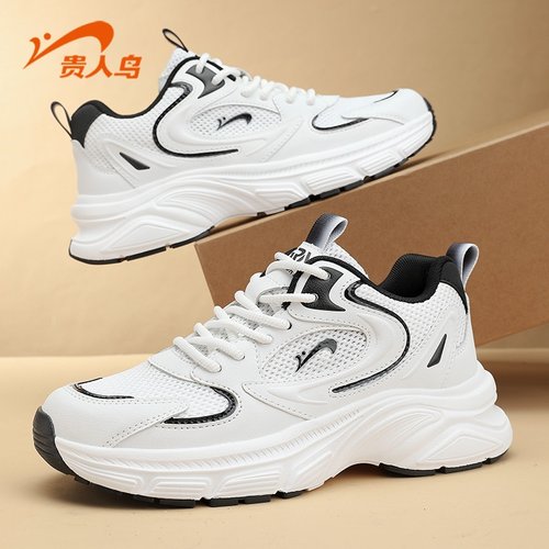 贵人鸟男士休闲鞋厚底透气