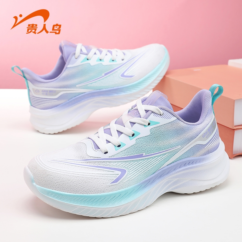 贵人鸟女鞋跑步鞋网面休闲运动鞋