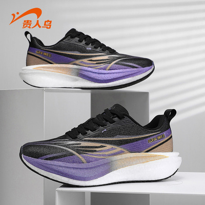 贵人鸟女鞋夏季透气竞速跑步鞋女