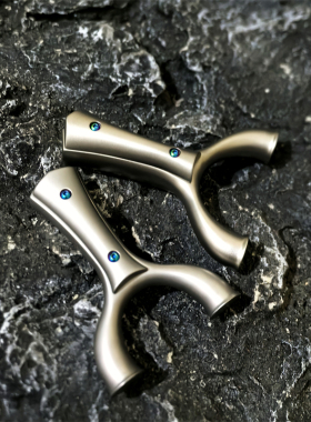 弓途毒液钛合金TC21全钛敖丙飞虎毒液影虎飞虎8020圆撑大撑头重炮