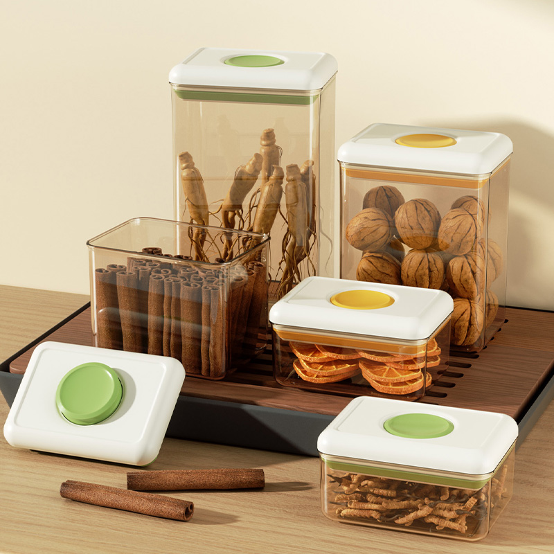 一键按压真空保鲜，品质保证