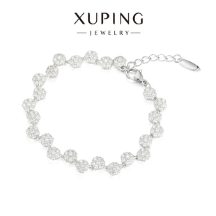 旭平满镶甜美花朵手链女轻奢高级感气质时尚 轻奢公主风手饰送闺蜜