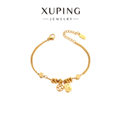 旭平新年氛围 复古铜钱手链 新中式 优雅时尚 易搭简约气质