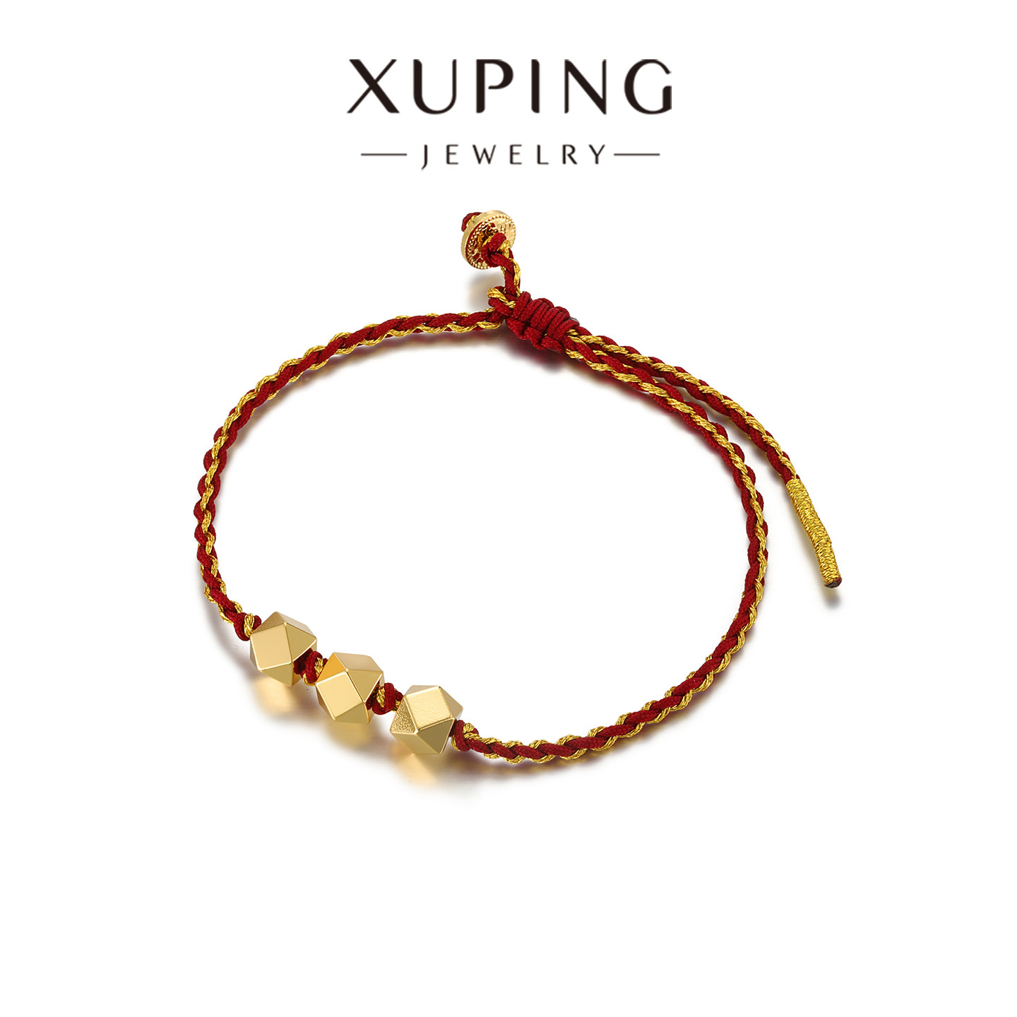 旭平几何八角珠手工编织手绳红绳手链女复古新中式气质新年礼物,饰品/流行首饰/时尚饰品新,手链,淘宝优惠券,粉丝福利购,淘宝优惠卷