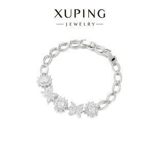 旭平彩宝系列太阳花拼接蛋面手链甜美气质高级感手表扣手饰