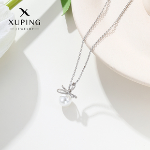 知秋 XUPING 設(shè)計感氣質(zhì)溫柔簡約風(fēng)職場風(fēng)通勤項鏈鎖骨鏈易搭
