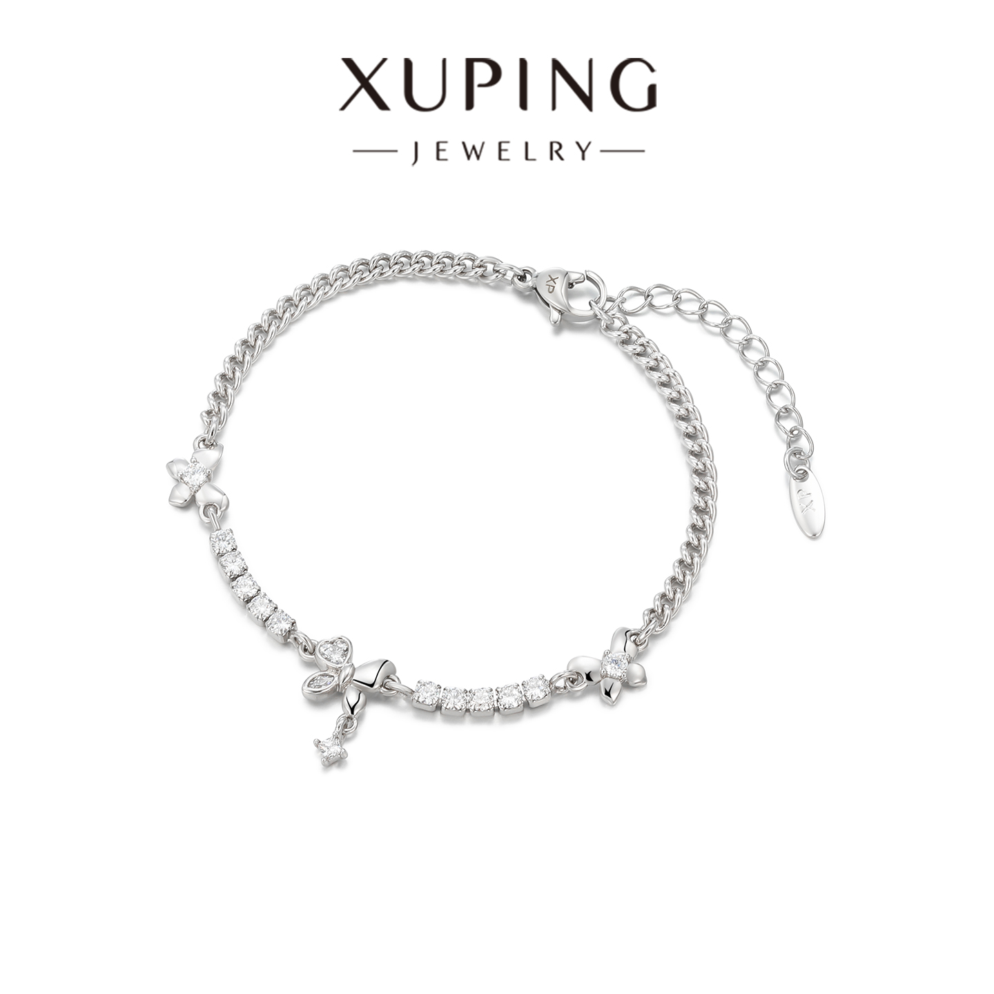 旭平星光蝴蝶手链女时尚轻奢精致气质高级感手饰生日礼物送女友