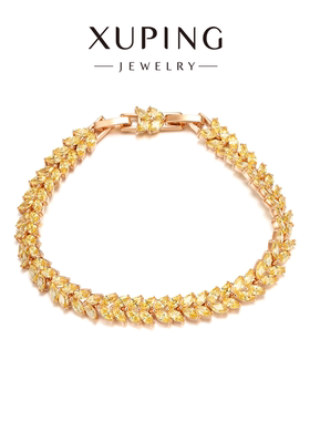 旭平彩宝系列麦穗手链轻奢小众设计高级感精致手饰送女友闺蜜礼物