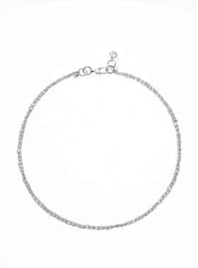 AMANOWang进口手工编织双线项链