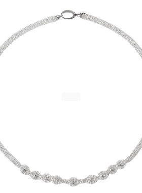 追光系列-定位珍珠圆桶项链