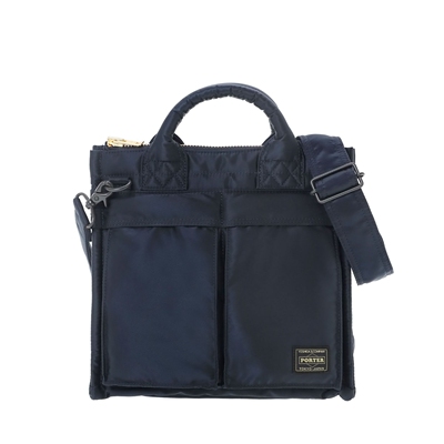 【日代】PORTER / TANKER 吉田 SQUARE TOTE BAG 日潮 单肩背包
