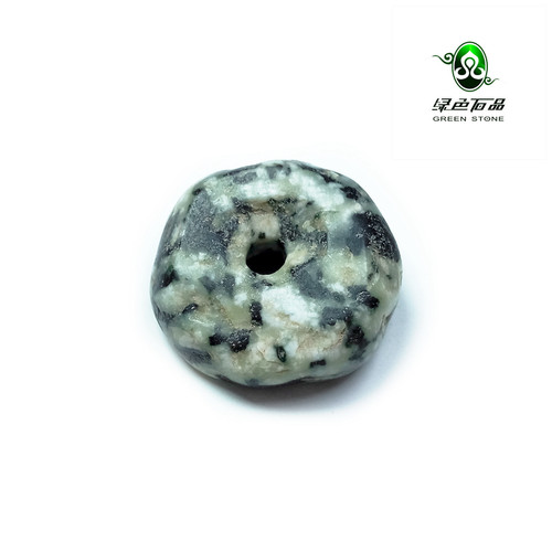 lssp/绿色石品wp411 不还价 高古大年份印度河谷古珠石质DIY配珠