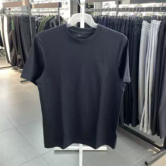 Nike Men's Running Short-Sleeved Dri-Fit Quick-Drying Breathable Sports Fitness Training Clothing T-Shirt Dv9832-010